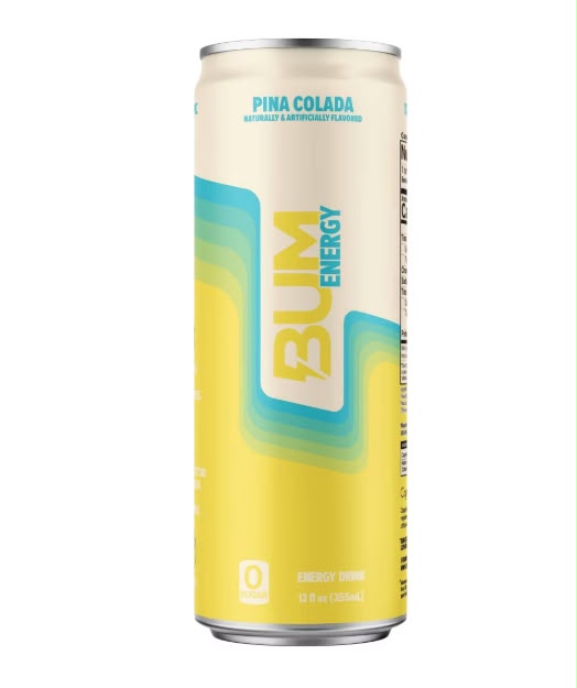 Bum Energy Pina Colada 12 Count