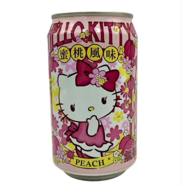 Hello Kitty Peach Soda 12 Count