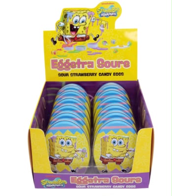 SpongeBob Eggetra Sours 12 Count