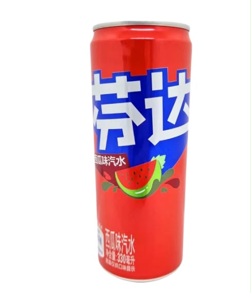Exotic Fanta Soda Watermelon Can 24 Count