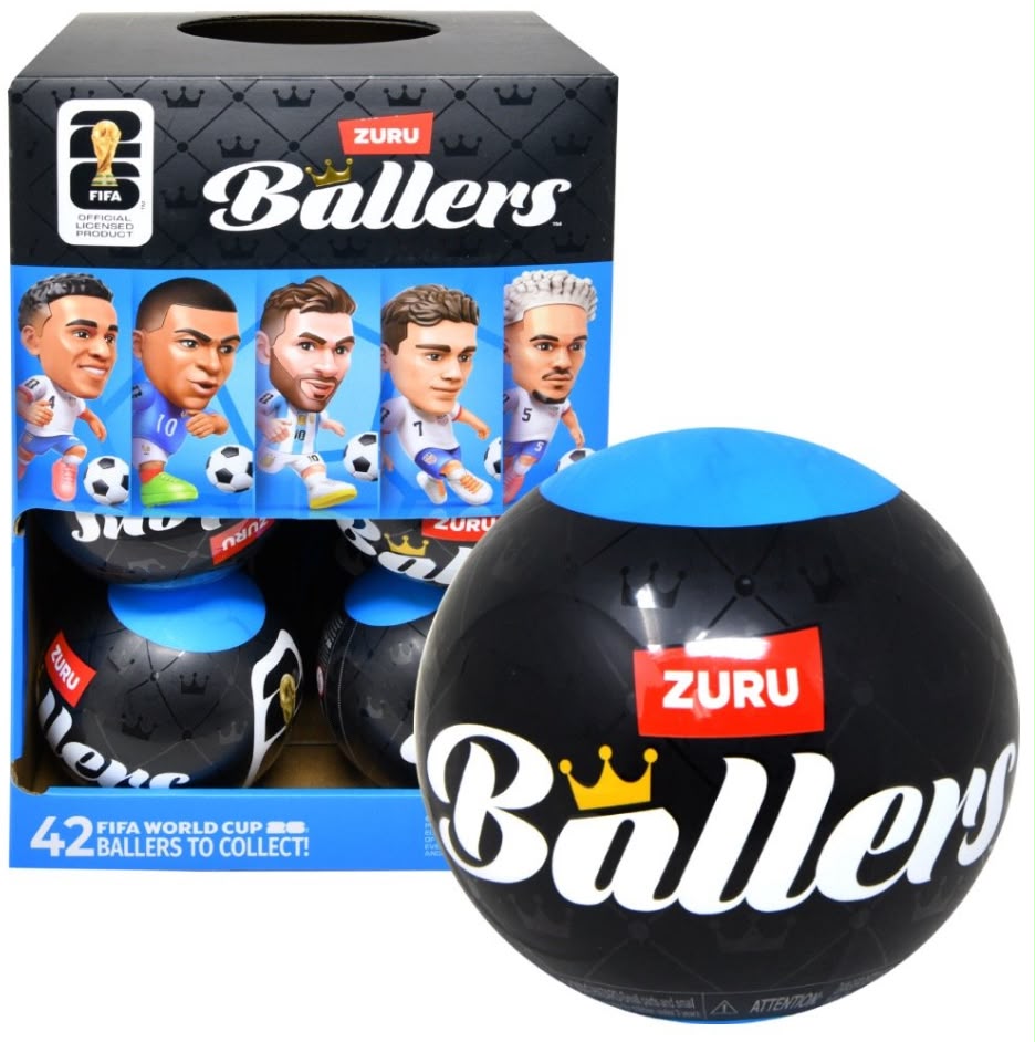 Zuru Fuggler | Zuru FIFA World Cup Global Ballers - Collectible Blind Box  13 Count