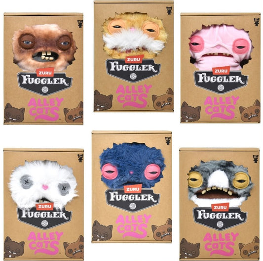 Zuru Fuggler plush | Alley Cats - Assorted 12 Count