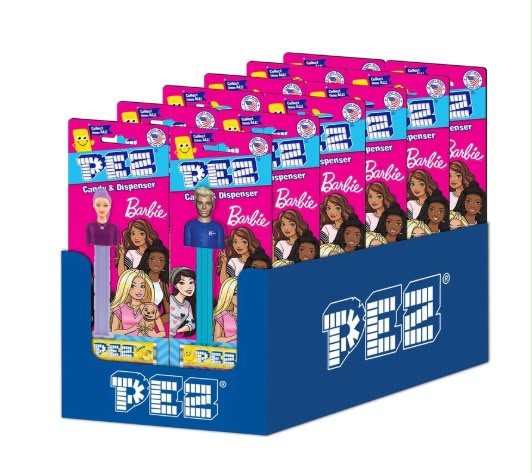 Barbie PEZ Assorted 12 Count