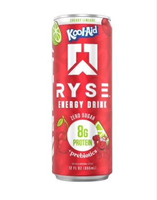 Ryse Protein Energy | "Cherry Limeade "Kool-Aid" 12 Count
