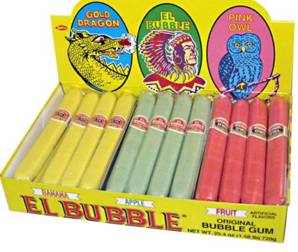 El Bubble Bubble Gum Assorted Cigars 36 Count