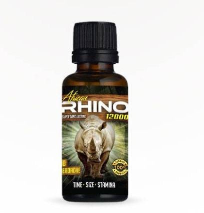 Rhino African 12000 Liquid 12 Count