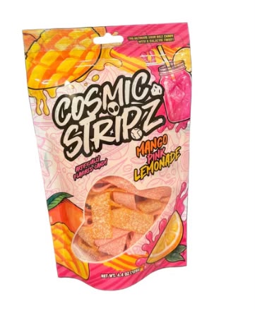 Cosmic Stripz Mango Pink Lemonade 12 Count