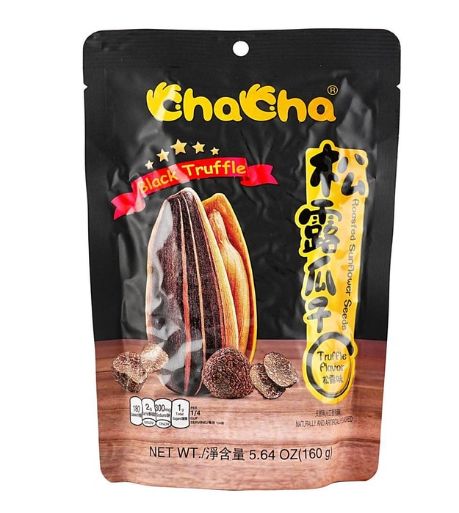 Exotic ChaCha Black Truffle Flavor Sunflower Seeds  6 Count