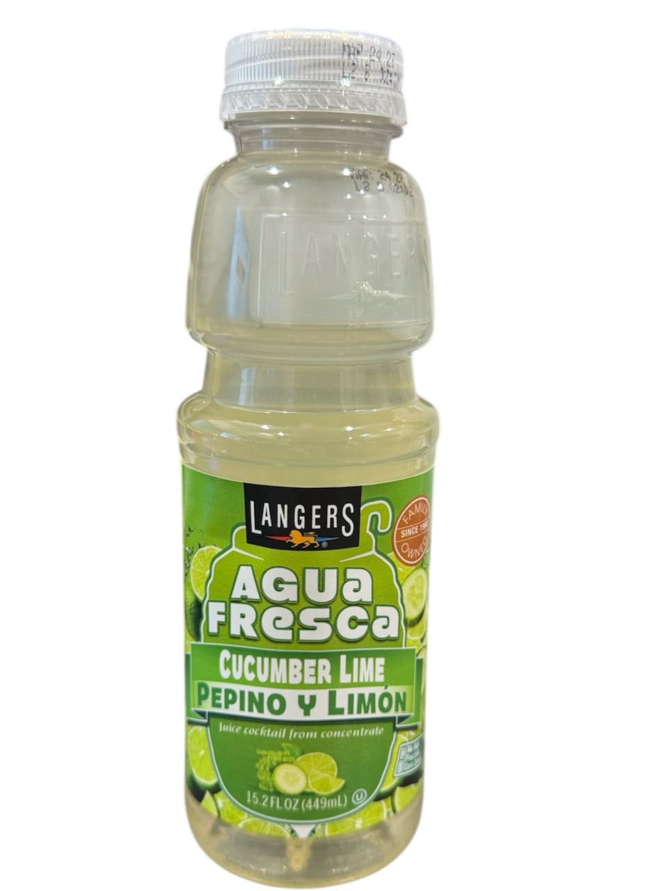 Langers Juice: Cucumber Lime 12 Count