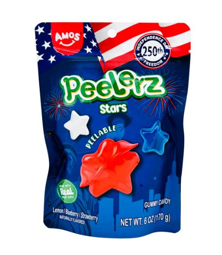 Peelerz Gummy Stars 12 Count