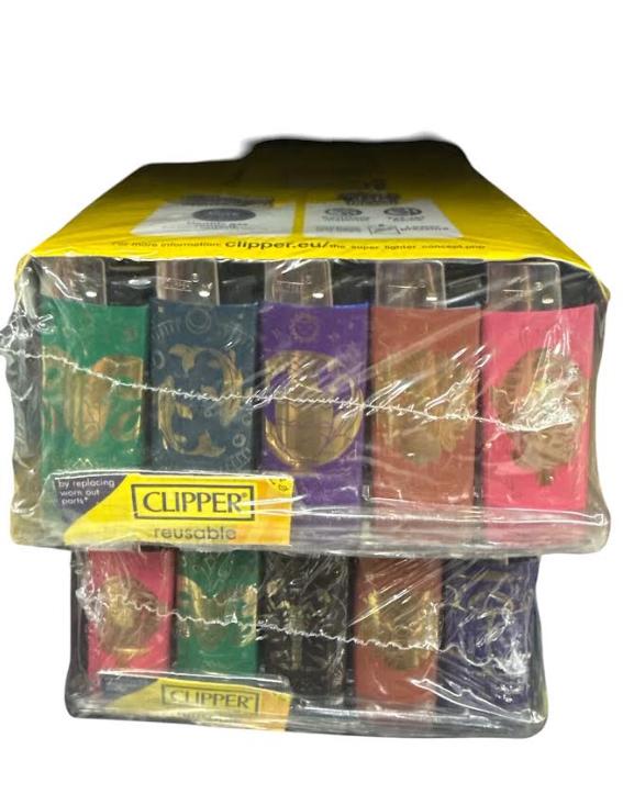 Clipper Assorted Lighters 50 Count