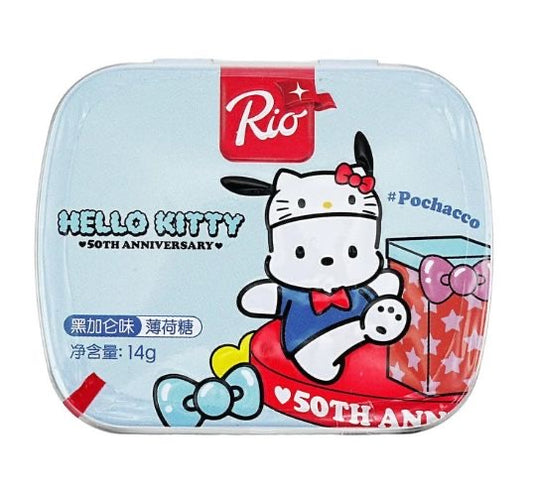 Hello Kitty SF Black Currant Mint Candy 12 Count