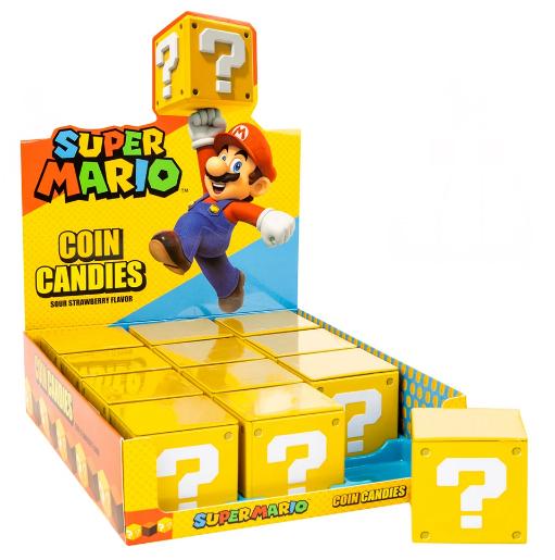Super Mario Coin Candies 12 Count