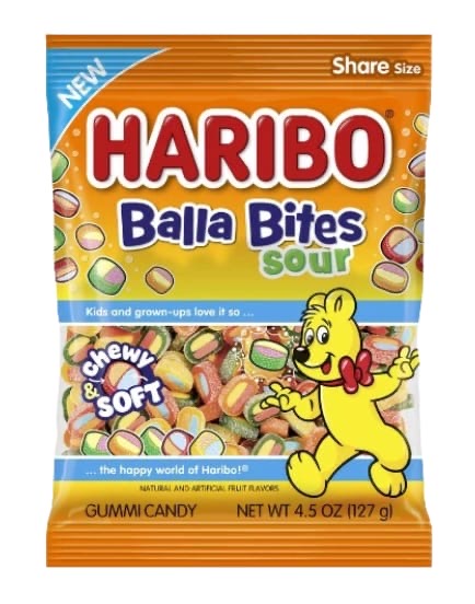 Haribo Balla Bites sour 12 Count