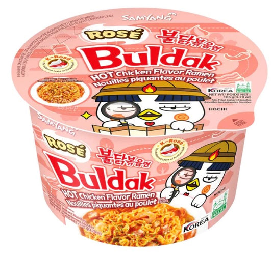 Samyang Buldak Ramen Bowl Rosé 6 Count