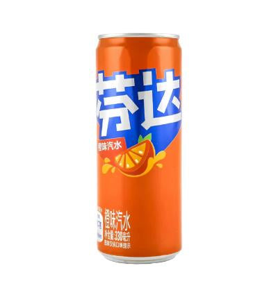 Exotic Fanta Soda Orange Can 24 Count