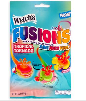 Welchs Juicefuls Fusions - Tropical Tornado Flavor 12 Count