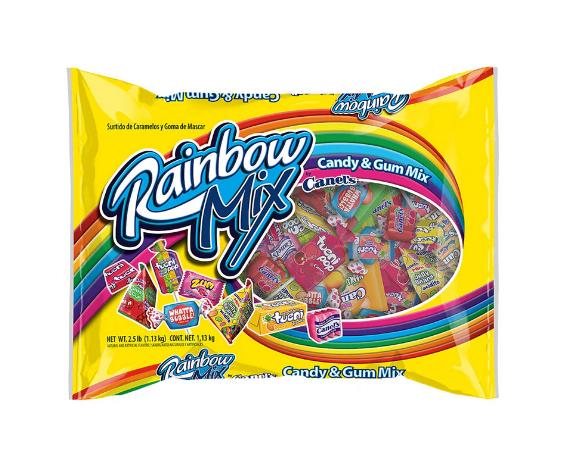 Canel's Rainbow Candy & Gum Mix 2.5LB 6 Count