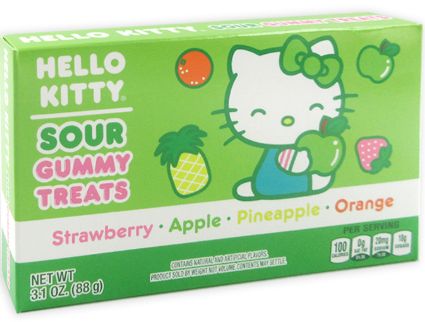 Hello Kitty Theater Box - Sour Gummi Treats 12 Count