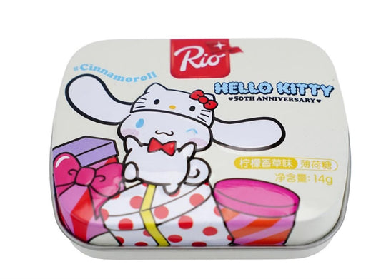 Hello Kitty SF Lemon Vanilla Mint Candy 12 Count