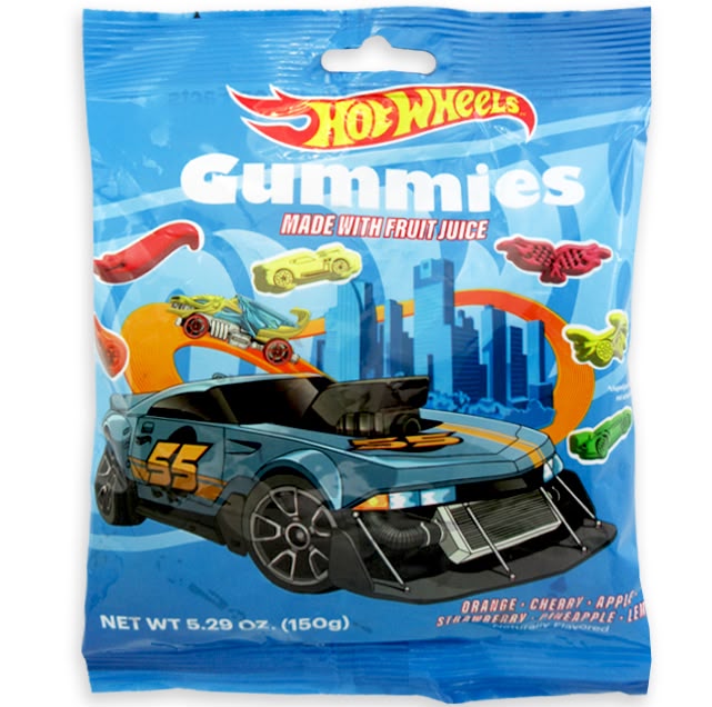 Hot Wheels Gummies 12 Count