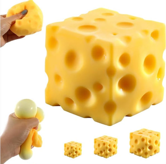 Viral Squishy Toys | Cheese  12 Count