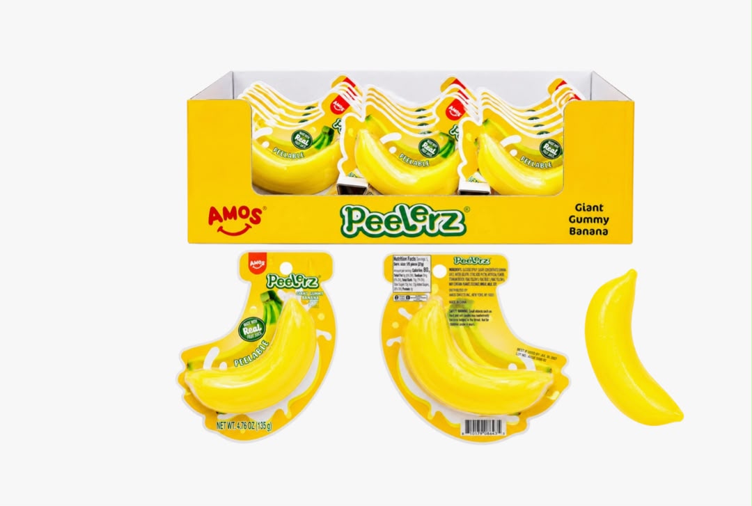 Peelerz Giant Banana 12 Count