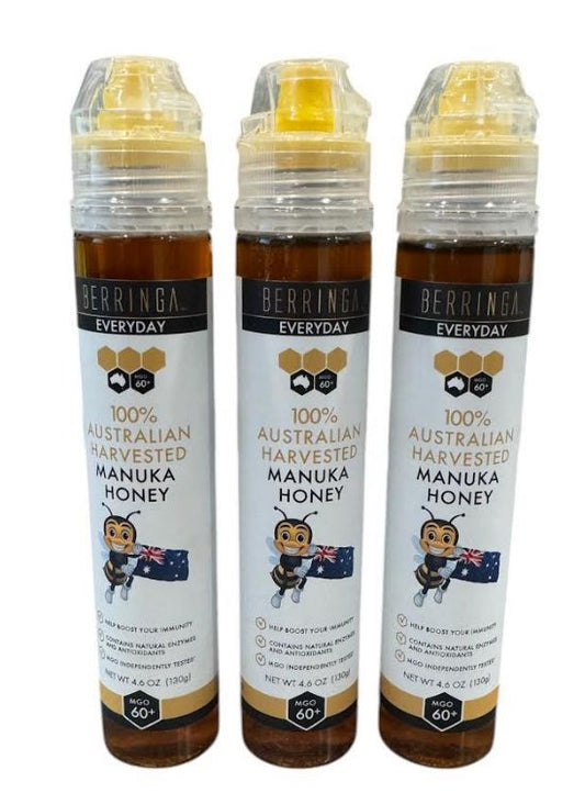 Berringa Everyday 100% Australian Harvested Manuka Honey 12 Count