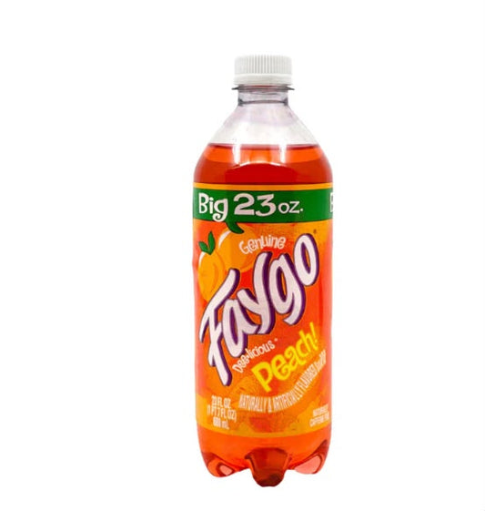Faygo Peach Soda 24 Count