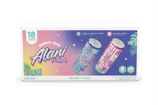 Alani Energy | Alani Nu Cotton Candy Variety Pack 18 Count