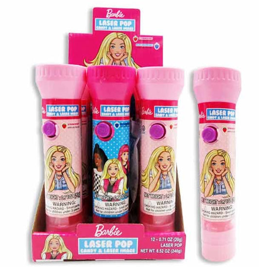 Barbie Laser Pops 12 Count