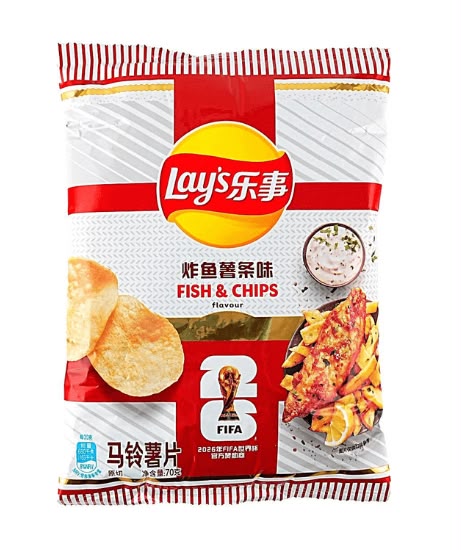 Lay's FIFA Fish & CHips 22 Count