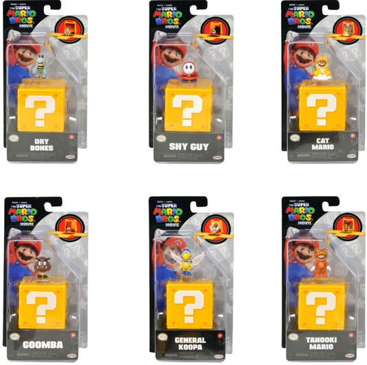 Exotic Super Mario Movie Mini Figures - Assorted 12 Count