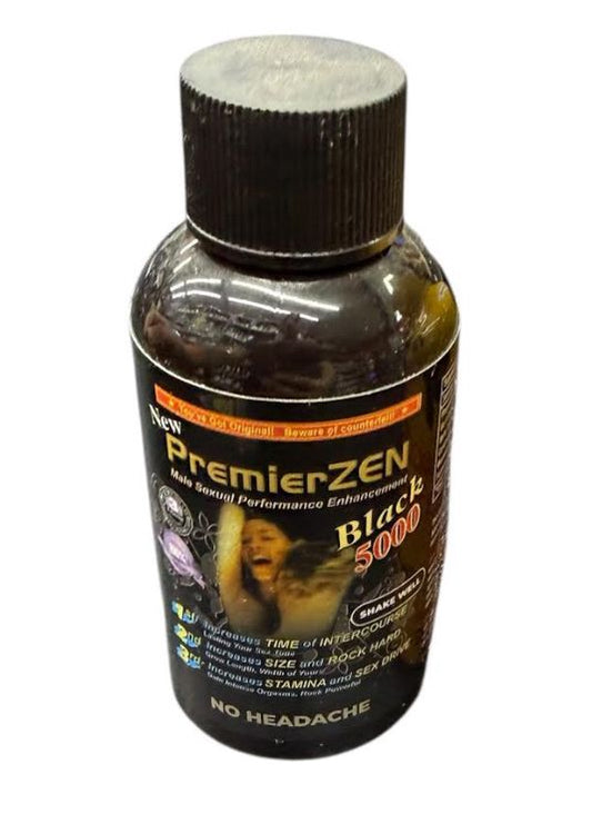 Premier Zen Black 5000 Drink 12 Count