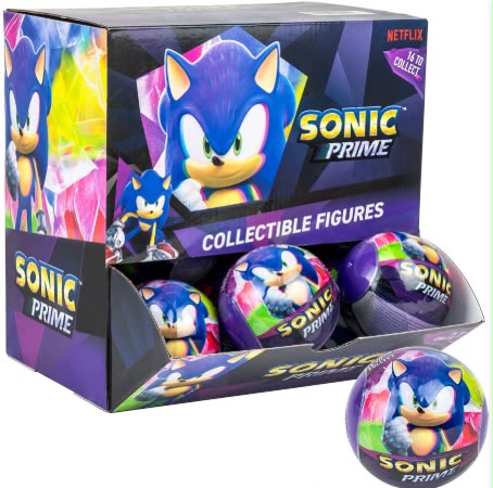 Sonic Collectible Figures Surprise Capsule 18 Count