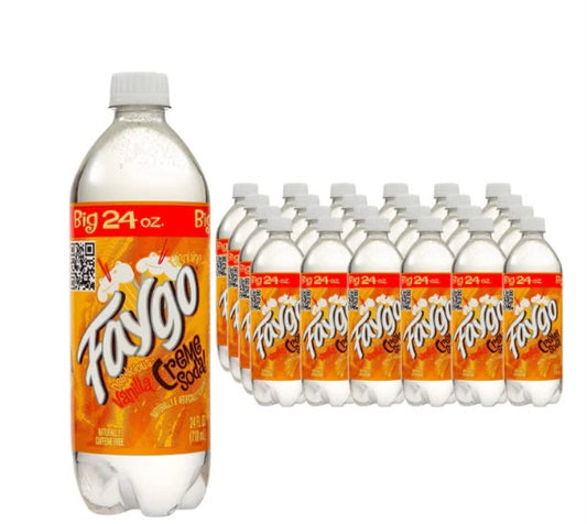 Faygo Creme Soda 24 Count