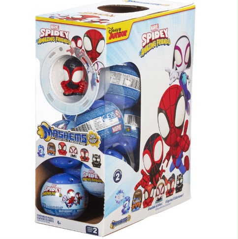 Marvel Spidey & Friends Mash'ems Surprise Capsule 12 Count