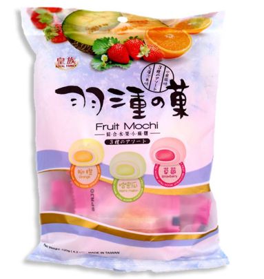 Fruit Mochi - Assorted  12 Count