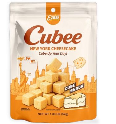 Ezbee Cubee Snack New York Cheese Cake 16 Count