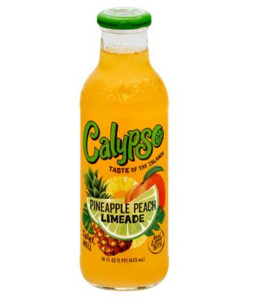 Calypso Pineapple Peach Lemonade 12 Count