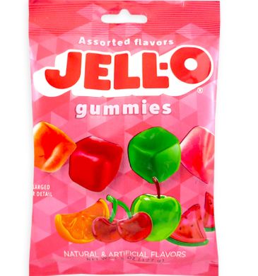 Morris National Jell-O Original Gummie Cubes 12 Count