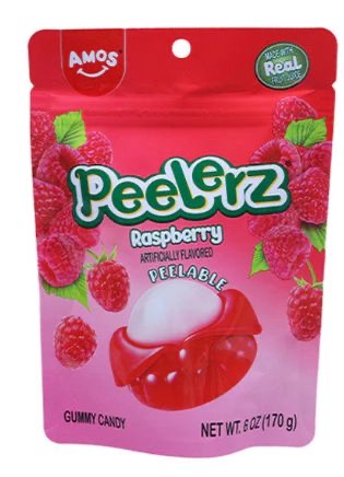 Peelerz Gummy Raspberry 12 Count