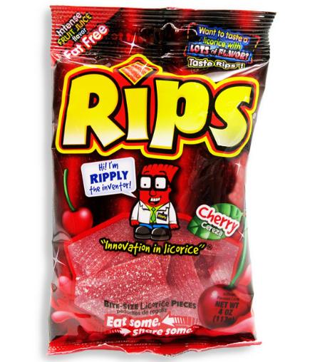 Rips Bites Cherry 12 count