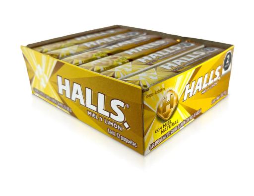 Halls Miel Y Limon 24 Count