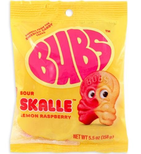 Exotic Bubs Sweet Skalle Lemon Raspberry 16 Count