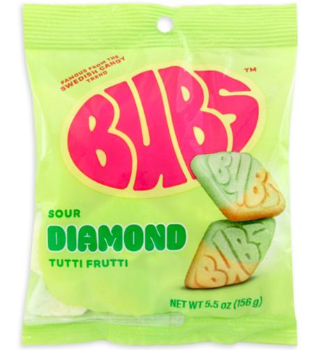 Exotic Bubs Sour Diamond Tutti Frutti 16 Count