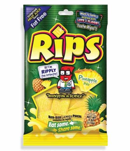 Rips Bites Pineapple 12 count