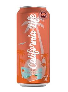 California Life Iced Tea Peach Mix 12 Count