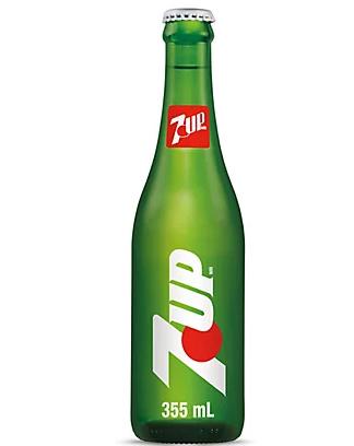 Mexican Glass Soda 7-up 24 Count