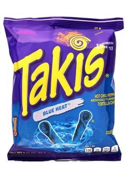 Barcel Blue Heat Takis Regular Bag 20 Counts